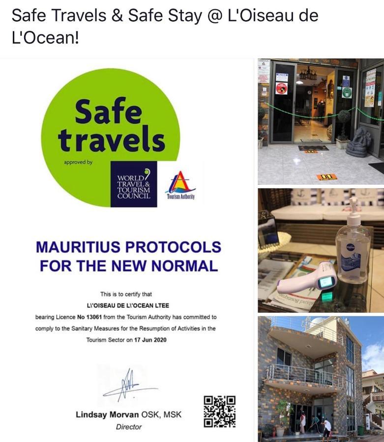 L'Oiseau De L'Ocean Tourist Residence Flic en Flac Ngoại thất bức ảnh